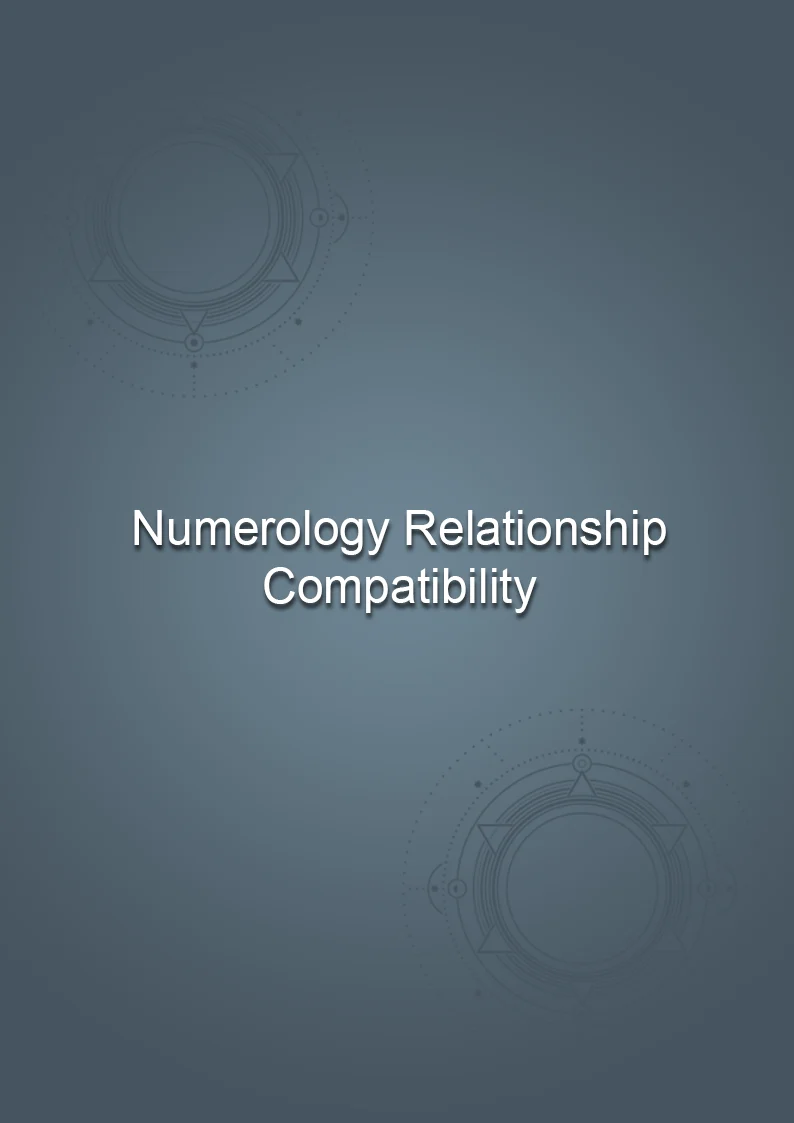 Numerology Relationship Compatibility Reading Numerology Relationship Compatibility Reading